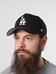 Бейсболка 47 BRAND арт. B-MPDTP12WBP-BK Los Angeles Dodgers MLB (черный)